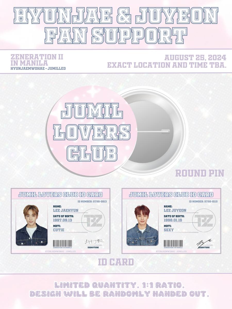 jumilled's tweet image. 𝘯𝘰𝘸 𝘳𝘦𝘤𝘳𝘶𝘪𝘵𝘪𝘯𝘨 𝘮𝘦𝘮𝘣𝘦𝘳𝘴 ᝰ.ᐟ

JUMIL LOVERS CLUB ⊹˚. ♡
– a fan support for the boyz hyunjae and juyeon 💟

✔️ open to ph deobis
✔️ rt and like this tweet
✔️ limited quantity. 1:1 ratio.
❌️ not open for trades/donations

#ZENERATION2_MNL
#더보이즈 #THEBOYZ