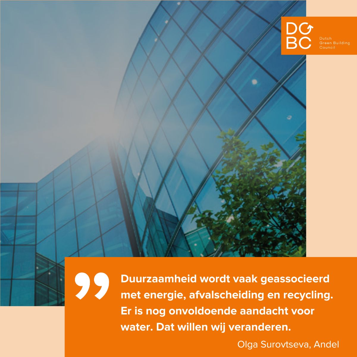 Our Netherlands branch, Andel BV has joined forces with the Dutch Green Building Council to support the creation of sustainable urban environments. We are excited about this partnership and the future of possibilities.