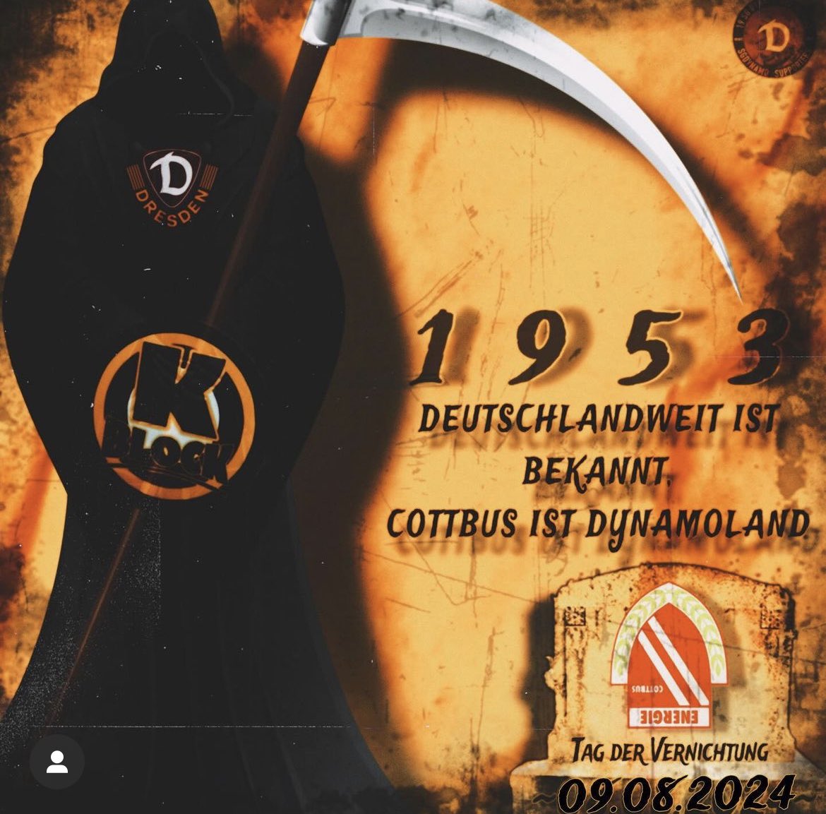 Redskinsberlin's tweet image. #Mordor vs. #Dynamoland: Klingt alles nach Stress heute Abend. Die dürfen sich aber ruhig gegenseitig ihre hohlen Faschoköppe einschlagen... 😅 
saechsische.de/sport/fussball…