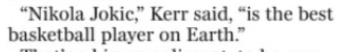 Kerr has watched Space Jam so much he feels he has to qualify it this way: <a href="/DNVR_Nuggets/">DNVR Nuggets</a> <a href="/katywinge/">Katy Winge</a> <a href="/Adam_Mares/">Adam Mares</a> <a href="/BrendanVogt/">Brendan Vogt</a>