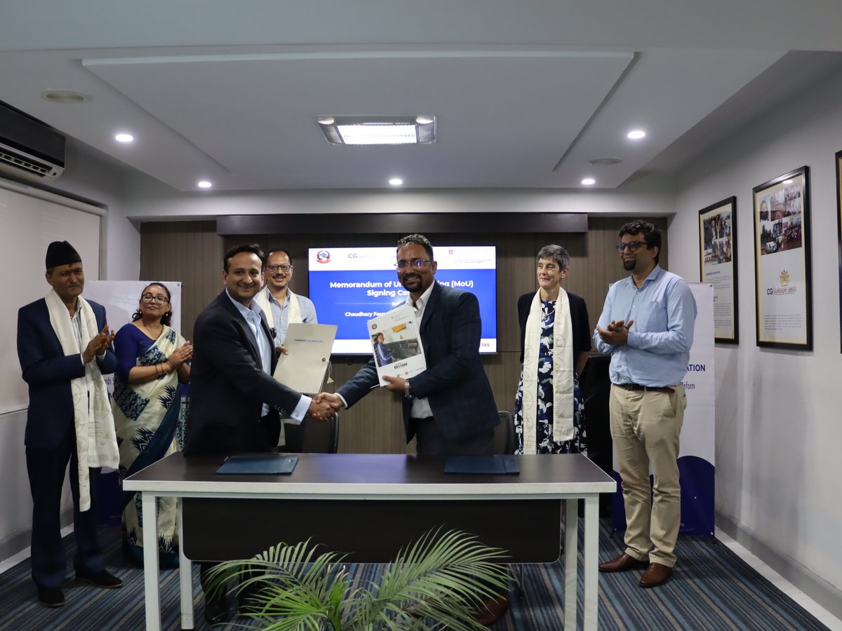 ENSSURE's tweet photo. Chaudhary Group partners with Swiss-funded ENSSURE project to train 100 apprentices annually! This Dual VET-Apprenticeship program bridges education and employment, empowering youth with practical skills in HM, IT, engineering, and more. #YouthEmpowerment #SwitzerlandforNepal https://t.co/tXW0AafJHY