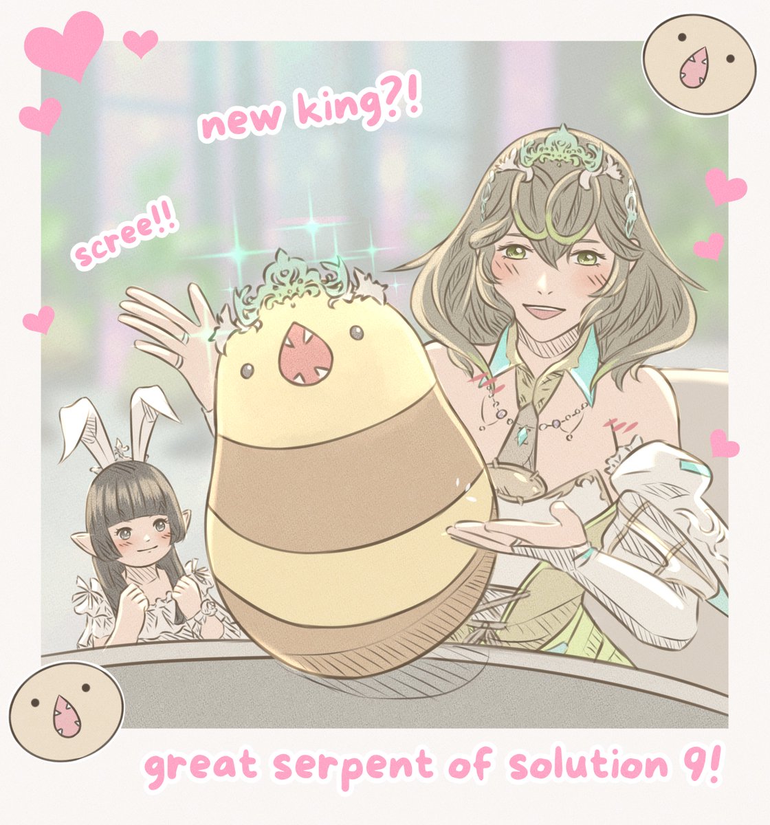 Flhcl_Fu's tweet photo. Scree wants to conquer all!!

#FFXIV https://t.co/cCl2eJBVDz