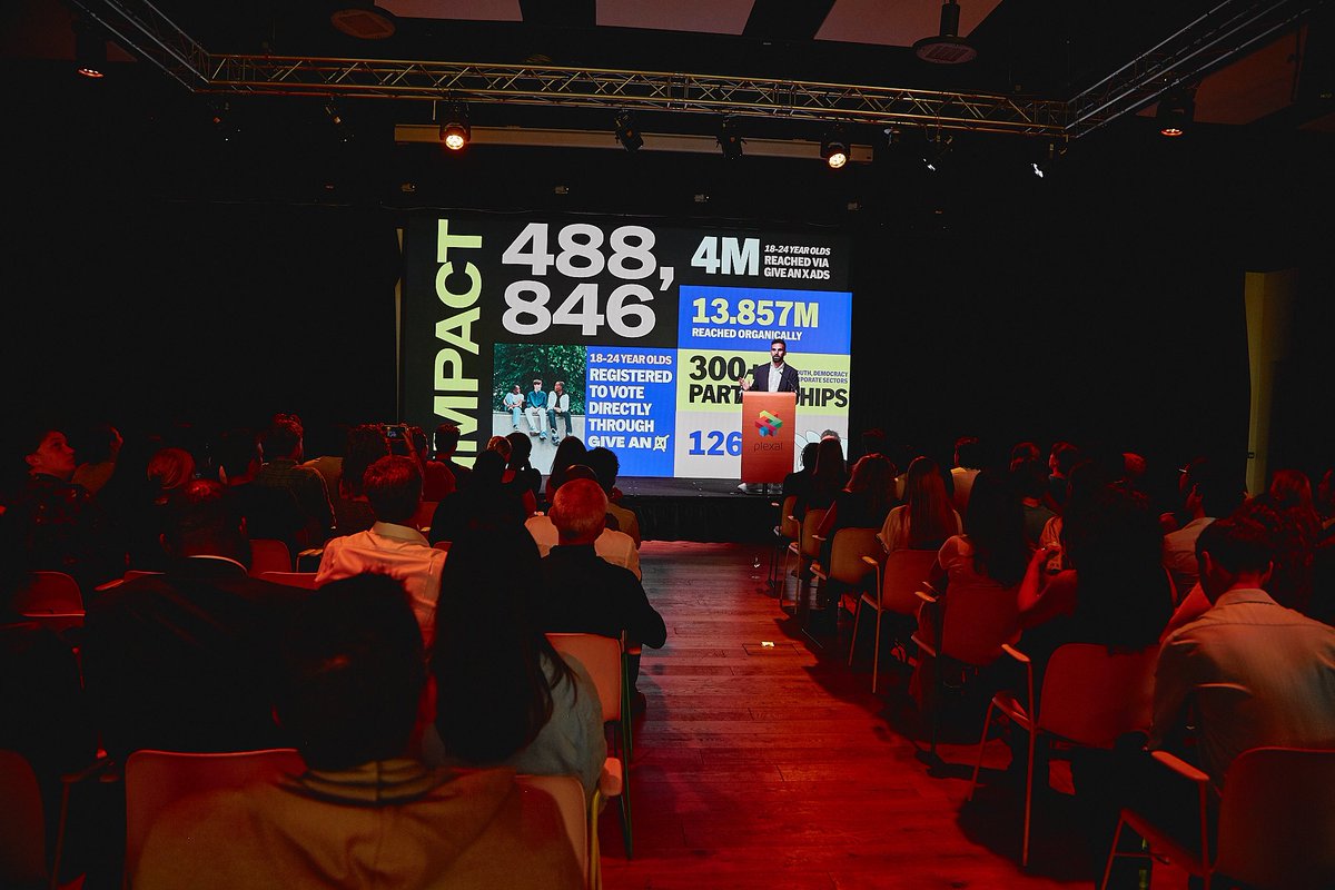 A glimpse of light during a difficult week for the country, celebrating the landmark youth-led #GiveAnX voter registration campaign with our partners.

Together, we have proven that youth-led isn’t just a buzzword. It works.

#GiveAnX is here to stay, reach out to get involved.