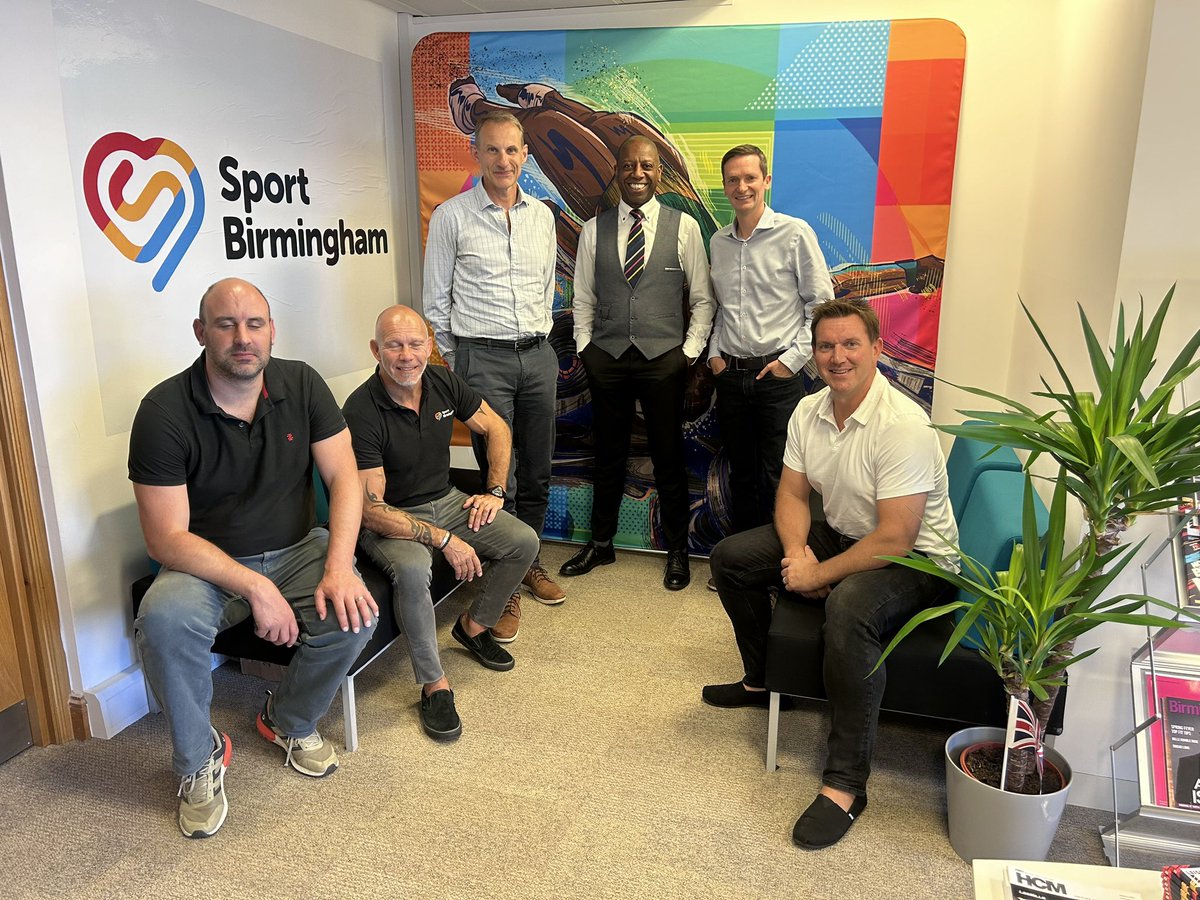 Afternoon Tweeps some of <a href="/SportBirmingham/">Sport Birmingham</a> Board and Executive post our board meeting.  A lot of our conversations were about reaching those that physical activity and sport doesn’t always reach. 

#PowerOfSport #Hope #Health