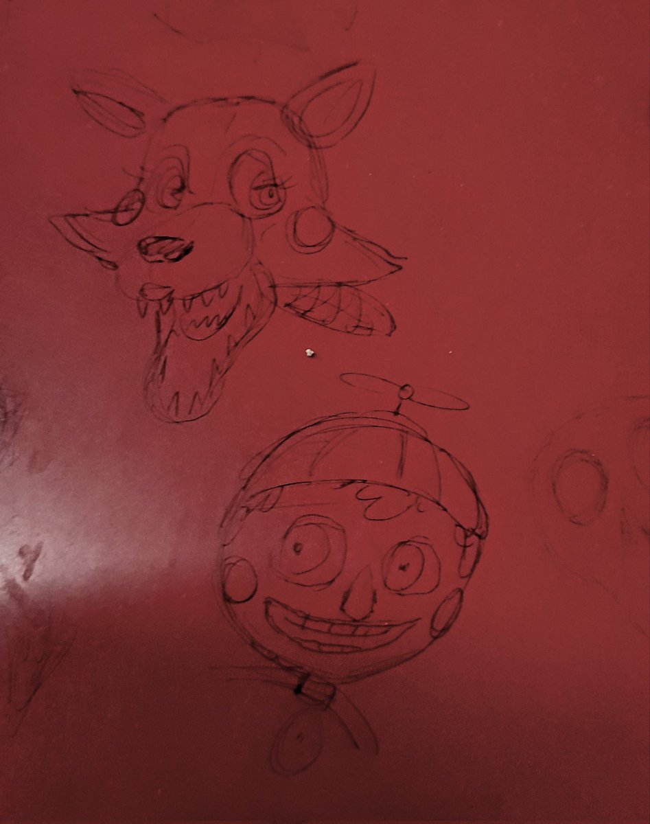 Dibuje a los toys en el Banco de mi colegio
#FNAF

No grafiteen los bancos de el colegio