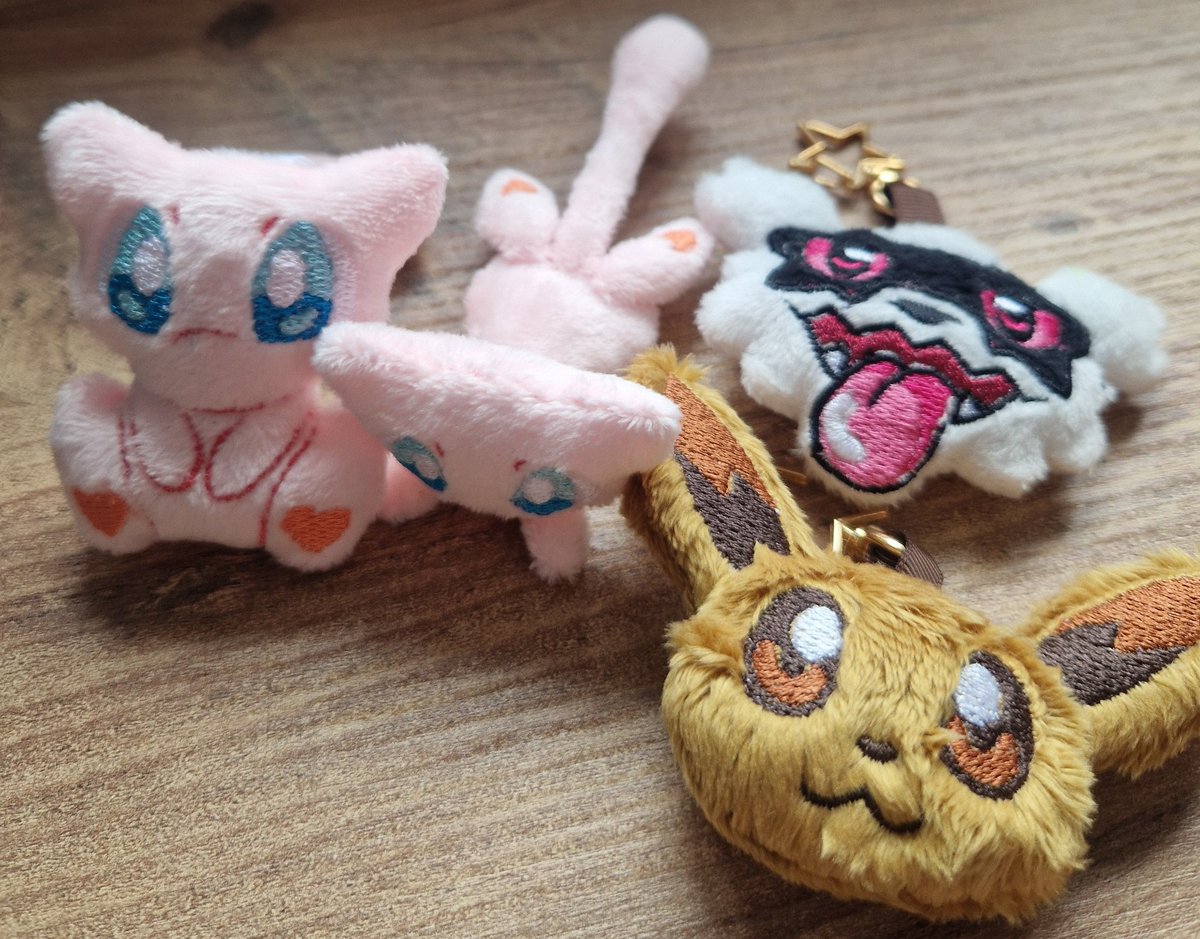 Made some more plush designs 👀