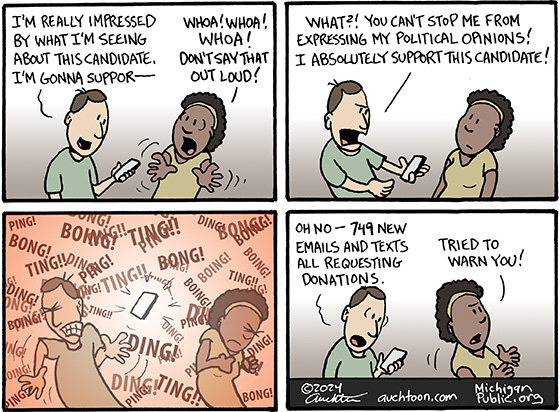 John Auchter (@johnauchter) on Twitter photo cartoon for <a href="/MichiganPublic/">MichiganPublic.com</a> <a href="/michiganradio/">Michigan Public</a> #inbox #Campaign michiganpublic.org/commentary/202… cartoon for <a href="/MichiganPublic/">MichiganPublic.com</a> <a href="/michiganradio/">Michigan Public</a> #inbox #Campaign michiganpublic.org/commentary/202…