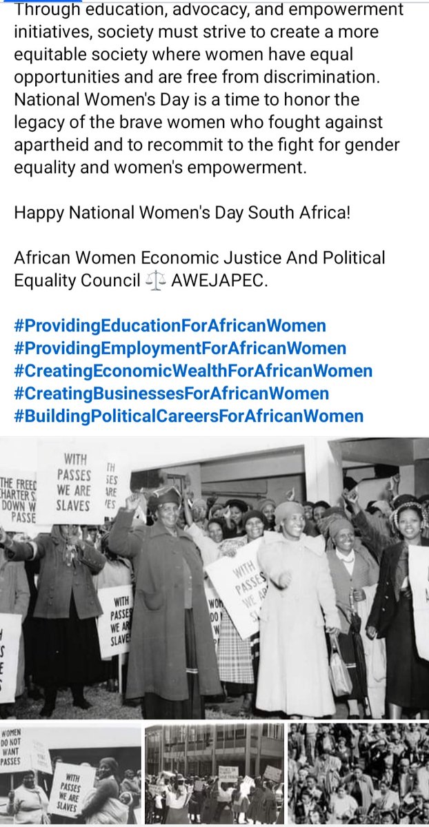 African Women Economic Justice & PoliticalECouncil tweet media