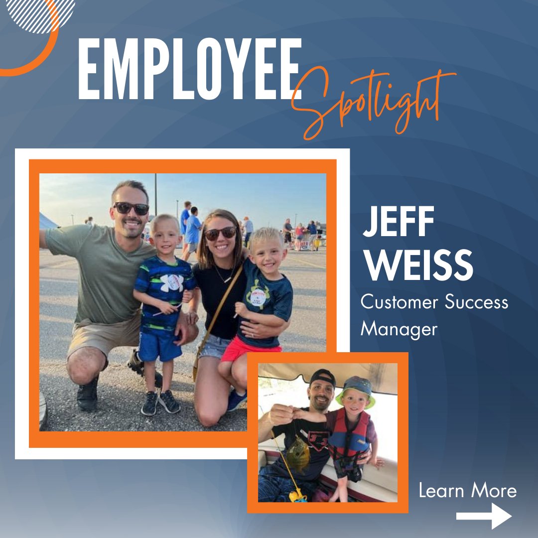 PedTech's tweet image. We are back again with another Employee Spotlight! Today we are highlighting our Customer Success Manager, Jeff Weiss! Jeff has been with us for 10 years.

Keep up the good work and thank you for all you do! 🎉

#OneView #EmployeeSpotlight #CustomerSuccess #CompanyCulture