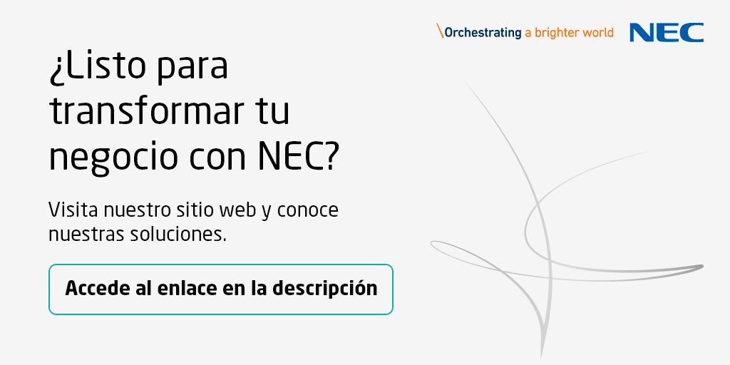 ¿Qué se obtiene cuando se combina NEC con innovación de vanguardia? Con tecnologías de excelencia, nuestras soluciones aceleran constantemente la transformación de las empresas. Algo que comenzó en 1968. Descúbrelo:  
hubs.li/Q02KzTxt0