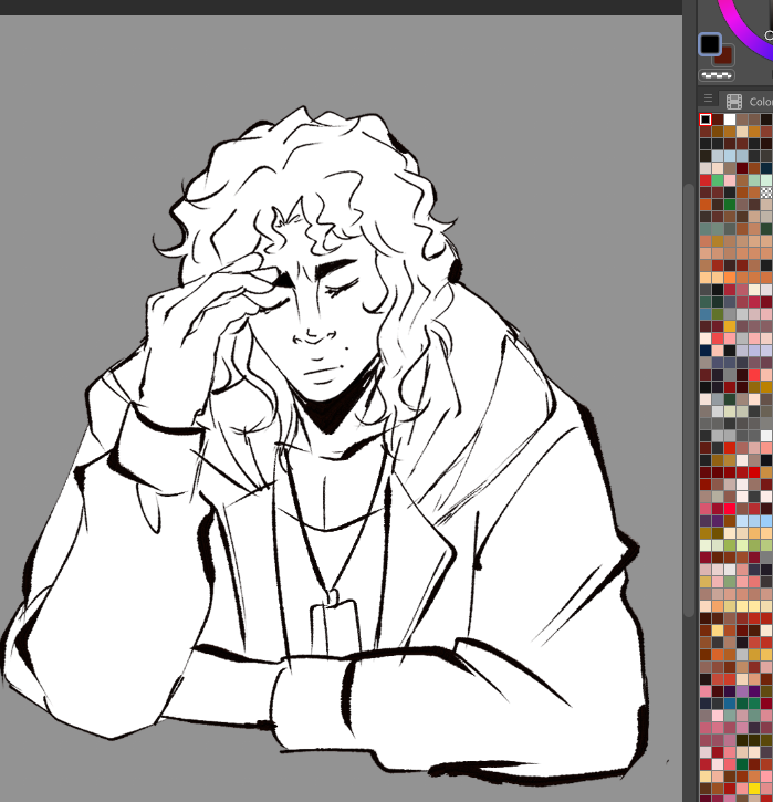Hermit's House Devs | World's End Diner (@thehermitshouse) on Twitter photo Minthe made more sprites for World's End Diner VN...
Man is STRESSING! (He's pretty hungry for a dead guy)
Art by <a href="/_minthe_draws/">Min🍀| VGEN:OPEN</a>
#gamedesign #indiedevs #visualnovel Minthe made more sprites for World's End Diner VN...
Man is STRESSING! (He's pretty hungry for a dead guy)
Art by <a href="/_minthe_draws/">Min🍀| VGEN:OPEN</a>
#gamedesign #indiedevs #visualnovel