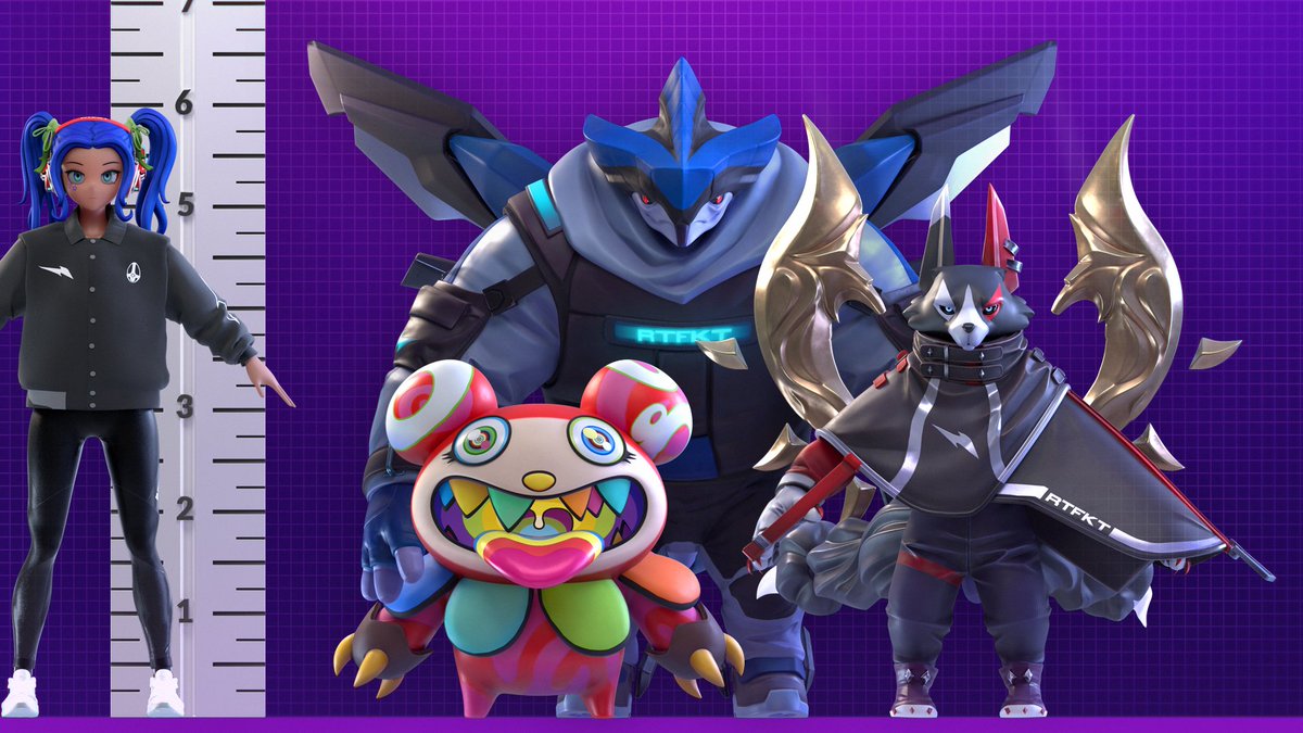 Would you like to see a size comparison between all the RTFKT Project Animus companions and a Clone X 1651?
Some might just surprise you! 🤭🫣🥚