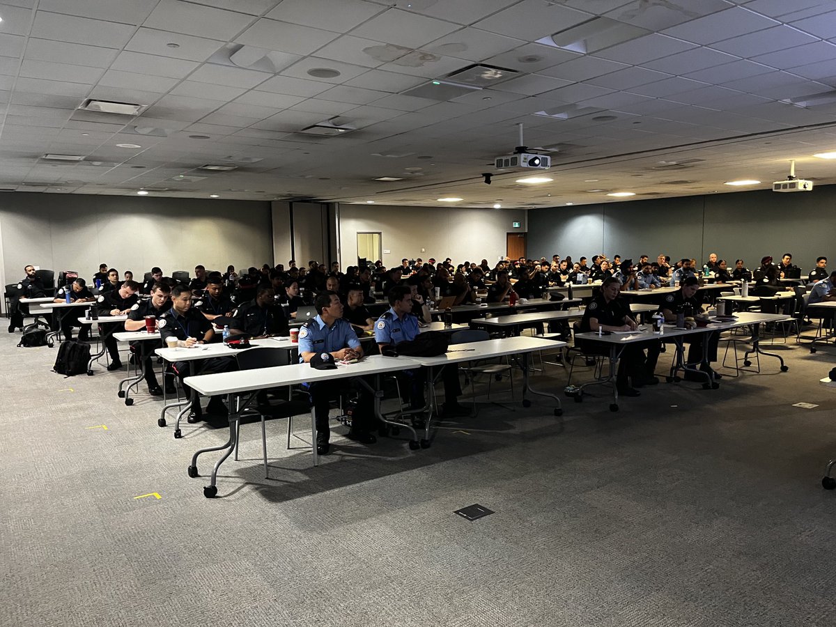 An honour to present to 126 recruits this morning on the topic of mental health and addictions. Wishing all of you success and safety throughout your careers.