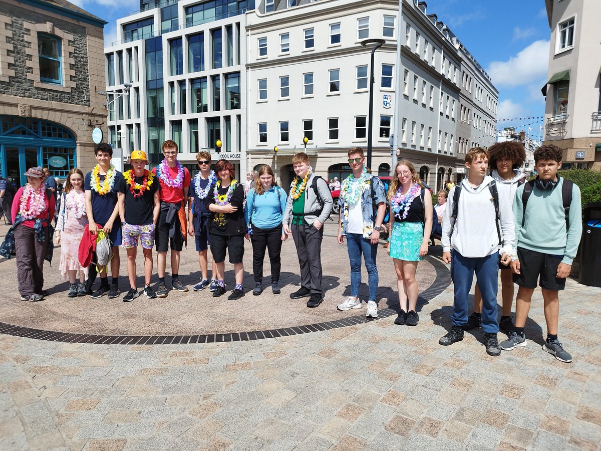 Ready for the Battle of Flowers.