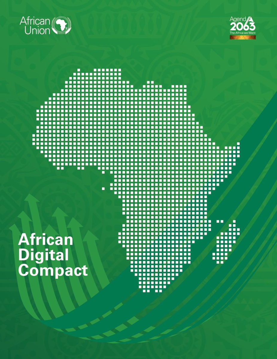 African Union (@_africanunion) on Twitter photo ๐๐ก๐ ๐๐๐ซ๐ข๐๐๐ง ๐๐ข๐ ๐ข๐ญ๐๐ฅ ๐๐จ๐ฆ๐ฉ๐๐๐ญ.
As Africa sets out to spearhead a transformative digital revolution, the African Digital Compact (ADC) emerges as the continentโs unified voice in this ambitious journey. It is Africaโs common position on digital ๐๐ก๐ ๐๐๐ซ๐ข๐๐๐ง ๐๐ข๐ ๐ข๐ญ๐๐ฅ ๐๐จ๐ฆ๐ฉ๐๐๐ญ.
As Africa sets out to spearhead a transformative digital revolution, the African Digital Compact (ADC) emerges as the continentโs unified voice in this ambitious journey. It is Africaโs common position on digital