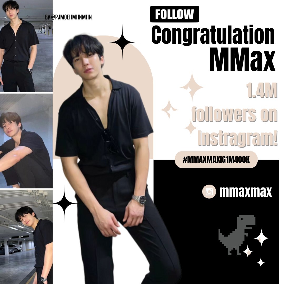 PJMoeiiMiinmiin's tweet photo. 𝙲𝚘𝚗𝚐𝚛𝚊𝚝𝚞𝚕𝚊𝚝𝚒𝚘𝚗 ✨️ @mmaxmaxxxx
𝟷.𝟺𝙼 𝚏𝚘𝚕𝚕𝚘𝚠𝚎𝚛𝚜 𝚘𝚗 𝙸𝚗𝚜𝚝𝚛𝚊𝚐𝚛𝚊𝚖! 🦖🎉

— ลองเข้ามาติดตามหนุ่มคนนี้สิครับ! รูปในIG ไม่ทำให้คุณผิดหวังแน่นอน ความหล่อเท่ให้คะแนนเต็มร้อยอยู่แล้ว ยังไงฝากรัก เอ็นดูแม้ก ซัพพอร์ตแม้กไปด้วยกันนะ 🫶

#MMAXMAXIG1M400K https://t.co/B5biXz9ps3