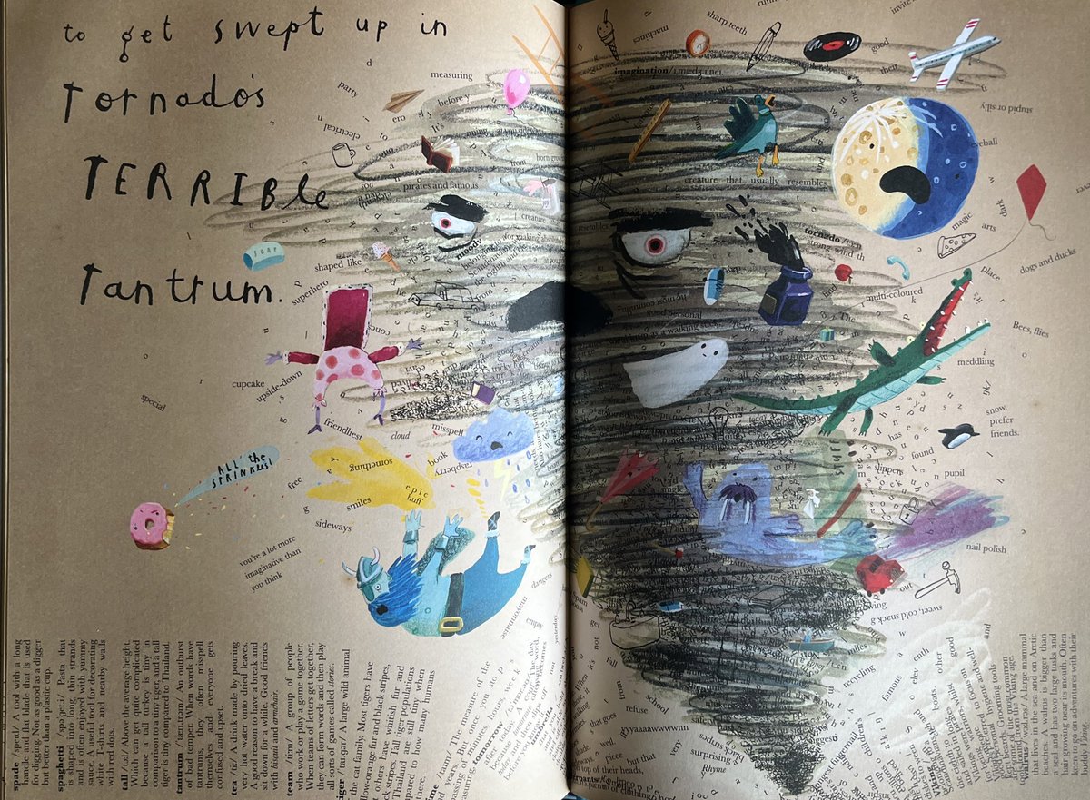 Simon Smith (@smithsmm) on Twitter photo Wow ! This an utter stunner!
“The Dictionary Story” by <a href="/OliverJeffers/">Oliver Jeffers</a> and <a href="/samwinston_/">Sam Winston</a> is a brilliantly funny and chaotic tour de force. It’s playful and wonderful. It’s full of brilliant hilarious detail, every page offers something new. Top drawer! #PicturebookPage Wow ! This an utter stunner!
“The Dictionary Story” by <a href="/OliverJeffers/">Oliver Jeffers</a> and <a href="/samwinston_/">Sam Winston</a> is a brilliantly funny and chaotic tour de force. It’s playful and wonderful. It’s full of brilliant hilarious detail, every page offers something new. Top drawer! #PicturebookPage