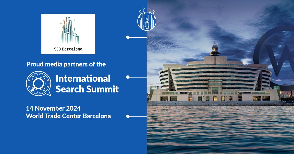 seobarcelona_'s tweet photo. Exciting news! 🎉 SEO Barcelona is a proud International Search Summit media partner! We’re offering 10% off tickets to our community members and followers—just use code SEOBARCELONA at checkout. Don’t miss this top SEO event in our city! 🙌 #IntSS #SEOBarcelona @ISS_Webcertain https://t.co/iHaKMY9fXt