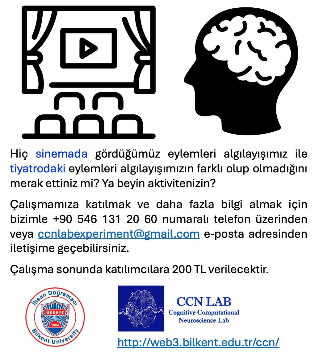 Çok heyecan duyduğumuz yeni bir EEG çalışmamız var. Katılmak isteyenler için bilgiler aşağıda 👇