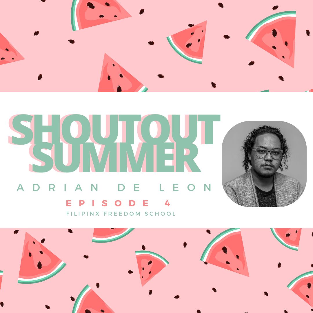 FilipinxFreedom's tweet photo. NOW LIVE!
Episode 4 of Shoutout Summer 2024 featuring Dr. Adrian De Leon of New York University.  

In the episode Dr. De Leon interrogates the nation, diaspora, colonialisms, and indigeneity  

YT: https://t.co/OnwYKAdfRY https://t.co/aRtphgZGMh