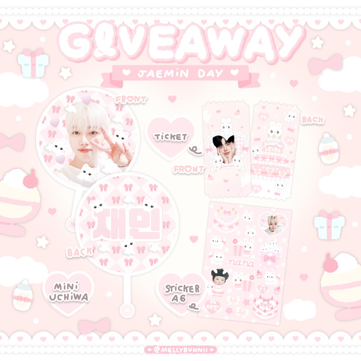 mellybunnii's tweet photo. pls kindly rt 🍦♡

giveaway jaemin day 🎀
♡ only 8 sets

gg form 15 aug , time 20.30
✉️ shipping 45 baht 

#HAPPYJAEMINDAY https://t.co/IKv0MjaF4M