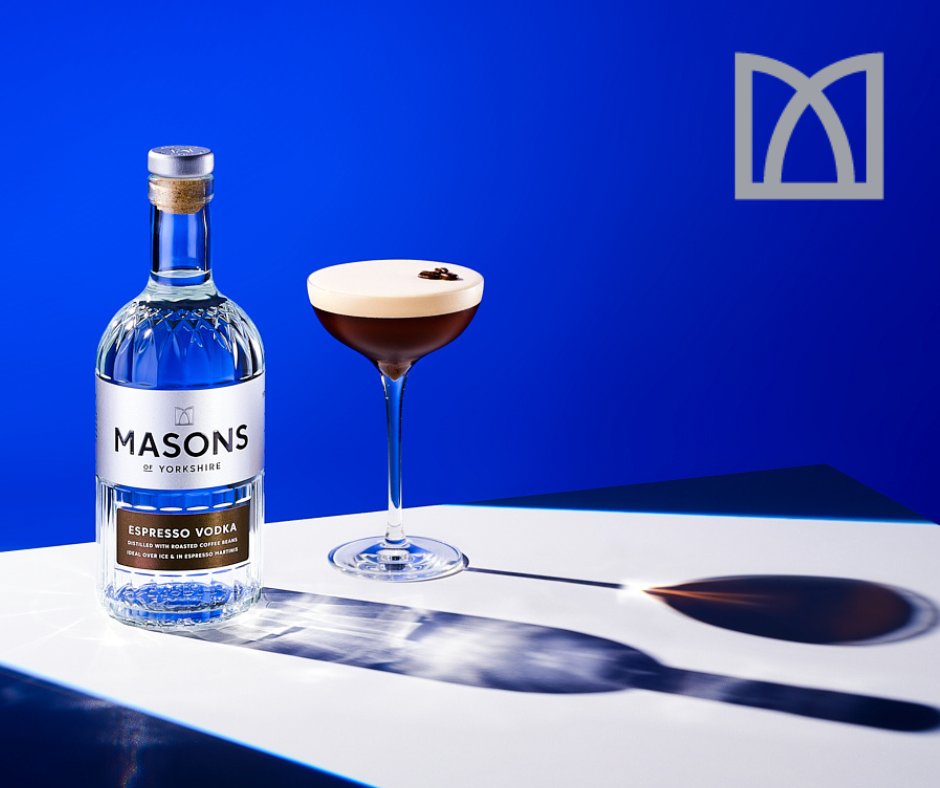 Espresso Martinis are the main reason we made our Espresso Vodka – imagine the foamy coffee classic, with even more layers of smooth coffee flavour.

#masonsofyorkshire #masonsgin #yorkshirevodka #makeitamasons #notallginsarecreatedequal