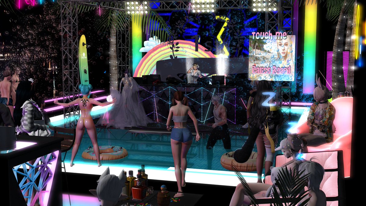 XOXO一周年開催中　みんなお祝いに来てくれてありがとう💕