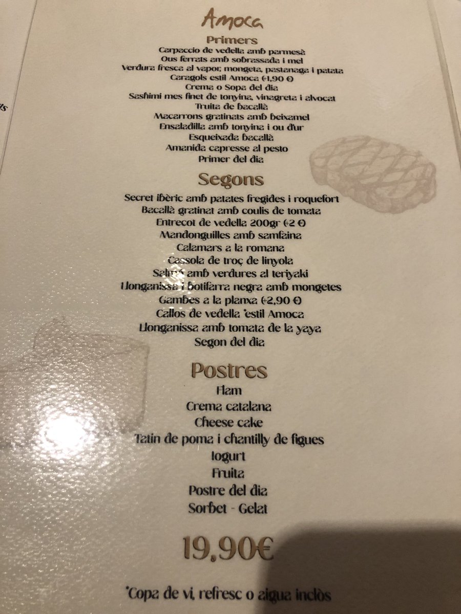 PiluLleida's tweet photo. #Amoca menú de dilluns a divendres, molt recomanable #Lleida https://t.co/Yo64A2uMtV