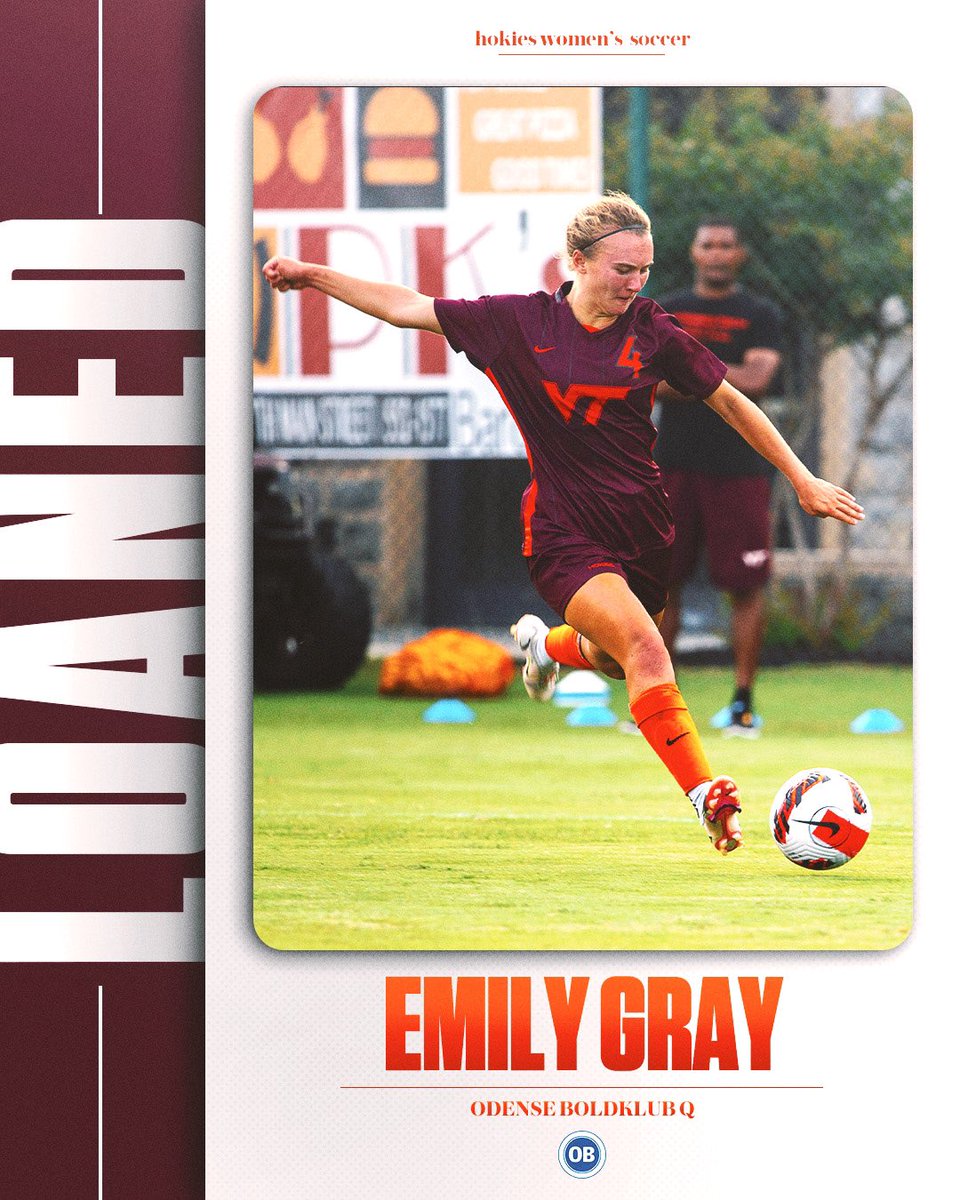 Utah to Denmark 🇩🇰

Emily Gray is on loan with Odense Boldklub Q for the remainder of the 2024 season! 

📰 - vthoki.es/f12JK

#Hokies⚽️