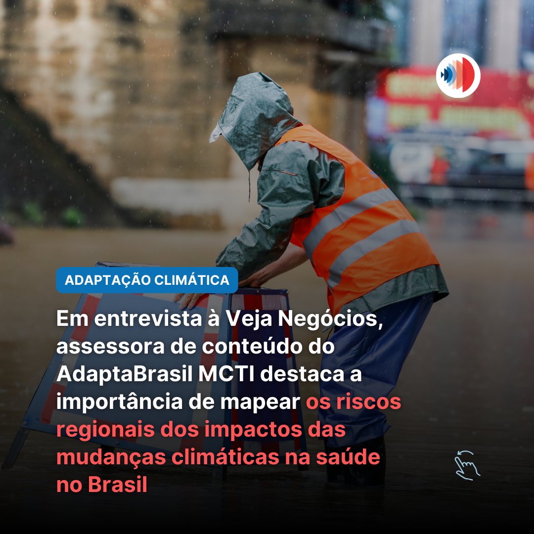 A Veja Negócios publicou recentemente uma matéria detalhando como as mudanças climáticas podem alterar padrões de disseminação de diversas doenças.

Saiba mais: 
adaptabrasil.mcti.gov.br/index.php/noti…