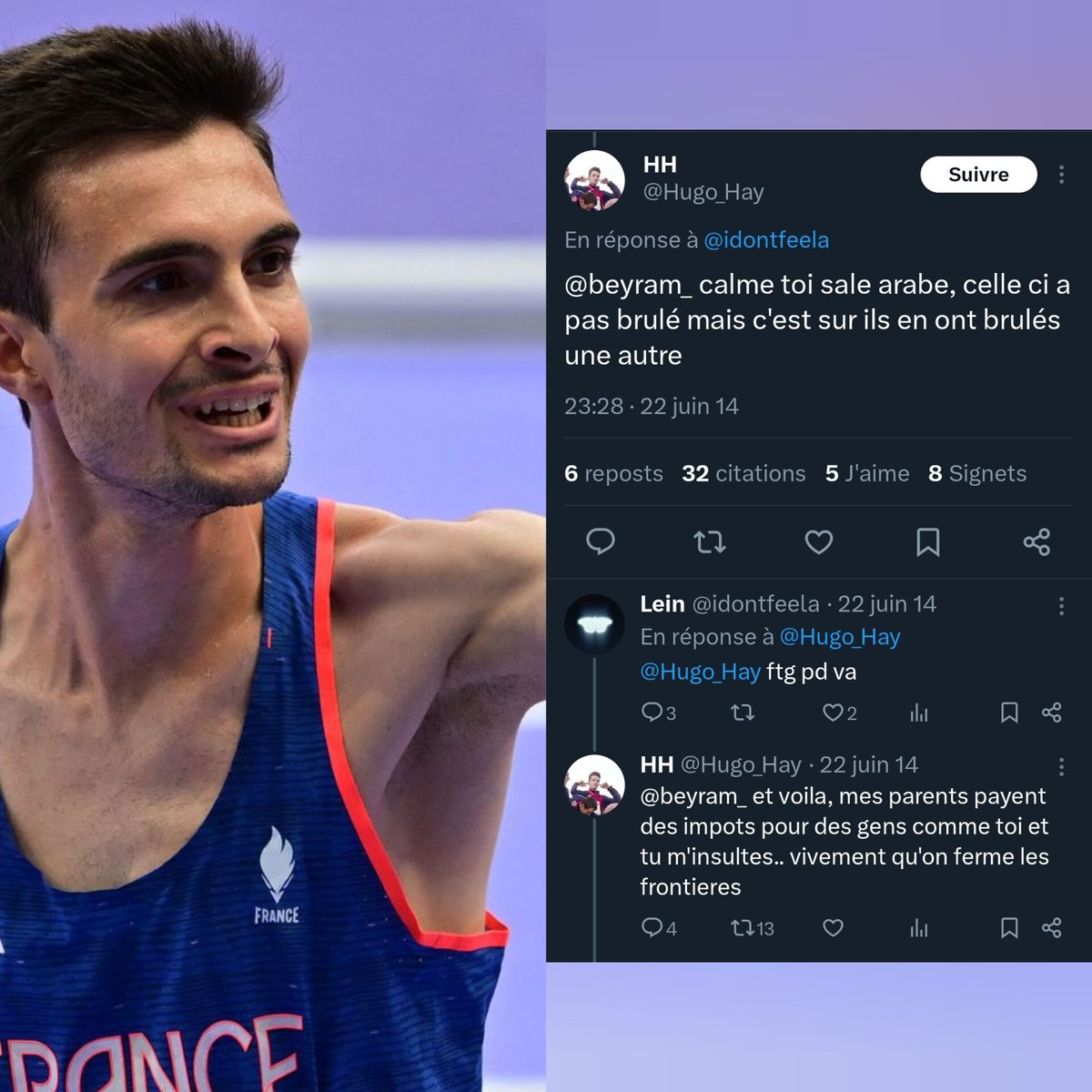FaitsetSources's tweet photo. Quel homme, quelle classe ! Bravo @FFAthletisme ! Quel choix judicieux pour porter le maillot de l'équipe de France olympique !
#LoidePoe https://t.co/hYAITDQm61