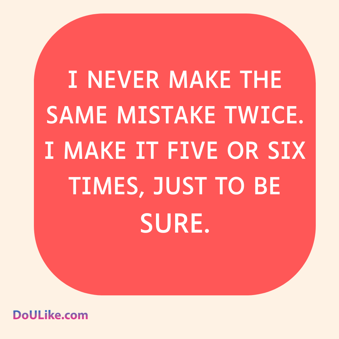 doulikecom's tweet image. Repetition is the Mother of... Oops! - Meet Value Matches at [doulike.com] #datinghumor #memes #dating #datingmeme #Date #jokes #datingjokes #meme #datinglife #relationship #humor #relationshipmemes