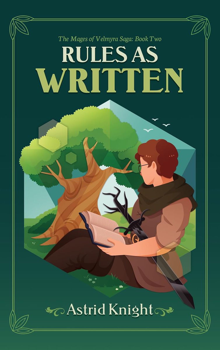 AstridKWrites's tweet photo. It's HERE! The cover for RULES AS WRITTEN (The Mages of Velmyra: Book Two) is up, and pre-orders are LIVE.

Pre-order info: 🔗⬇️ https://t.co/5hpLp713Kr