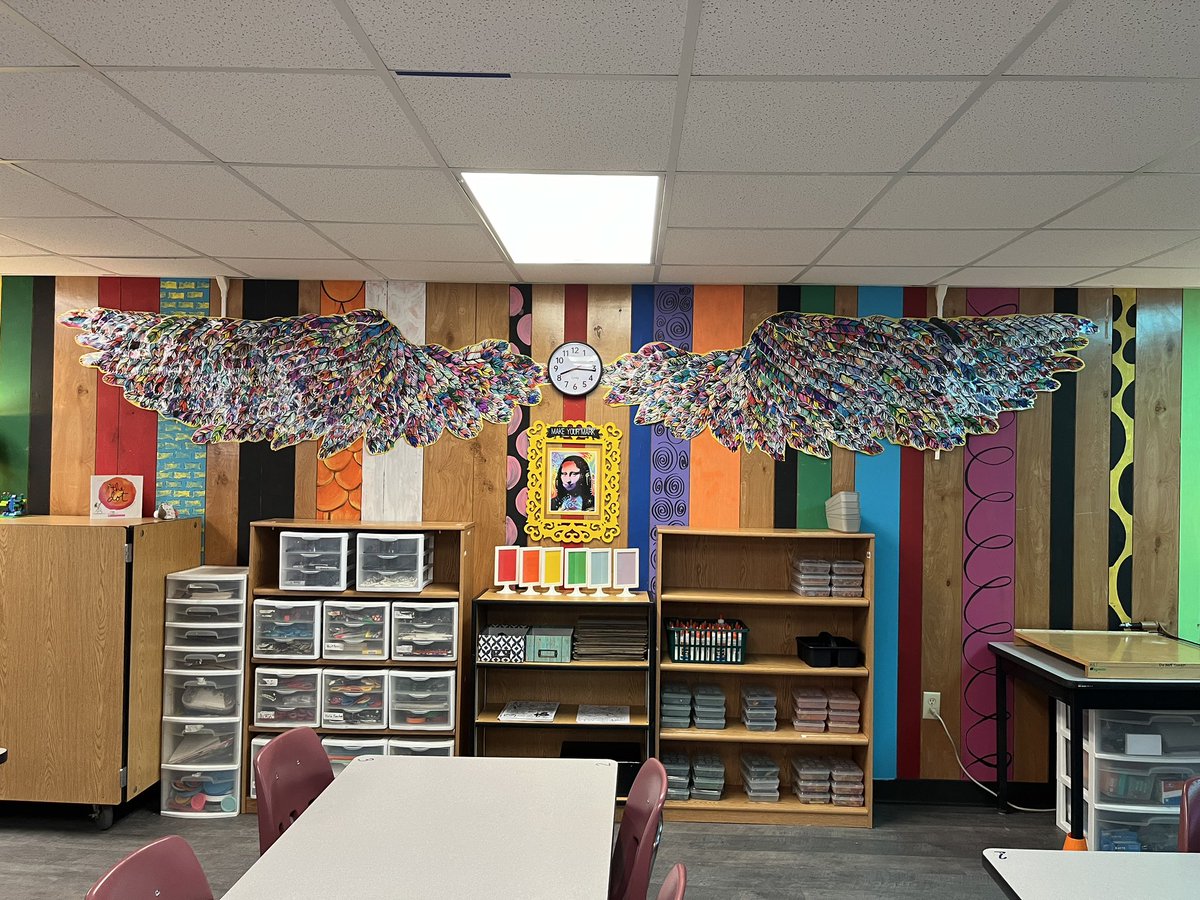And we’re back! Ready for another amazing year in the <a href="/HumbleISD_OFE/">Oak Forest Elementary</a> Art studio. <a href="/VisualArtHumble/">Humble ISD Visual Arts</a>