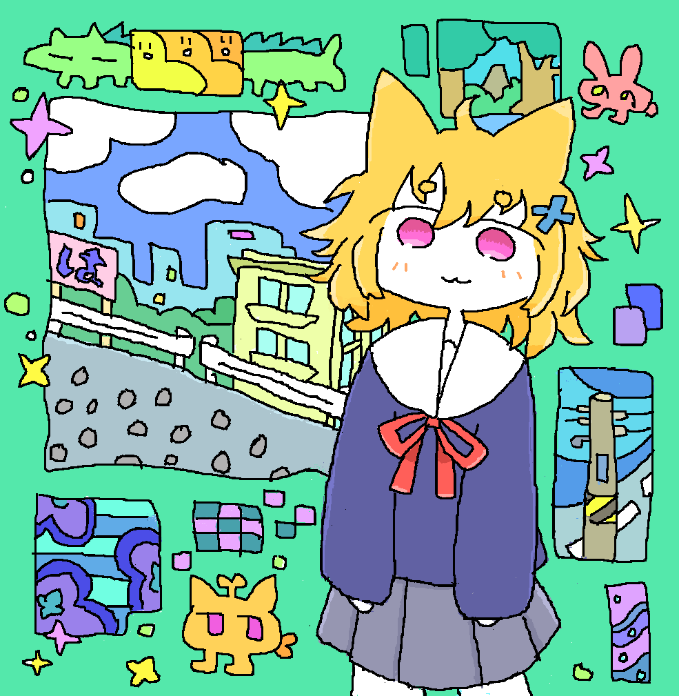 「#私はこういう絵師です見た絵師全員参加たぶんかわいい系です、よろしくお願いします」|護魔ムガクのイラスト