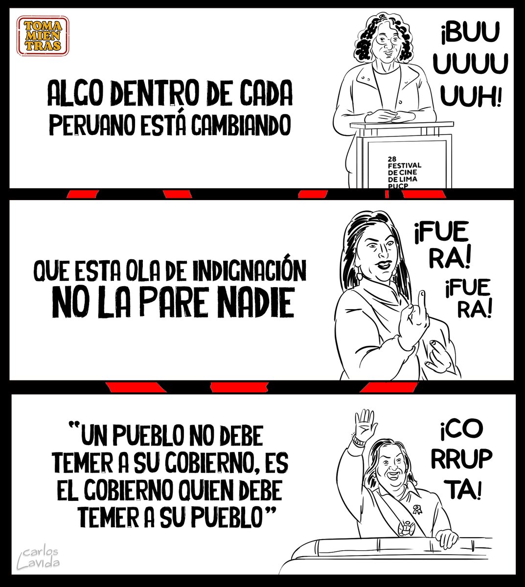 Ya va a venir el día, ponte el alma.
#QueSeVayanTodos 
#congresocorrupto
#DinaAsesina