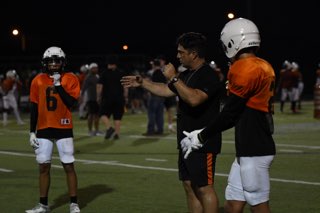 Great energy at Midnight Practice last night! Thanks to the Herders &amp; <a href="/FootballHaltom/">Haltom Football Boosters</a> Boosters for coming out and helping make it a great night. #HaltomFamily