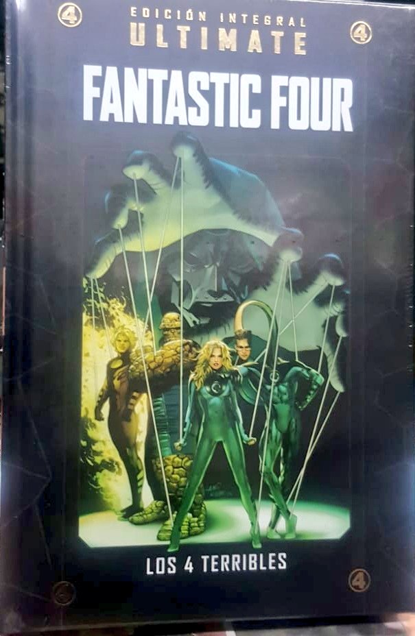 comicsarg's tweet photo. Colección MARVEL ULTIMATE

➡️ Disponible en kioscos una nueva entrega de Salvat!

#21 FANTASTIC FOUR 
"Los 4 terribles"

$15.500 https://t.co/dzXmR5eiLk