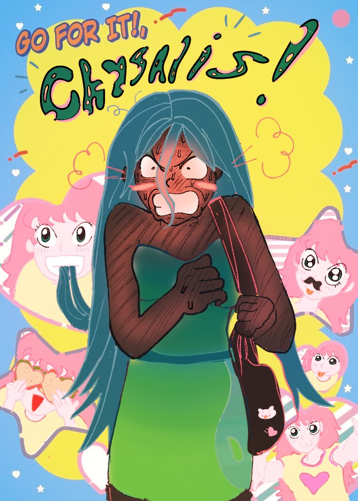 0ddis0dd's tweet photo. GO FOR IT!, Chrysalis! #mlp #Chrysalisfanart #flufflepufffanart #flufflepuff https://t.co/2yCpIX31gO
