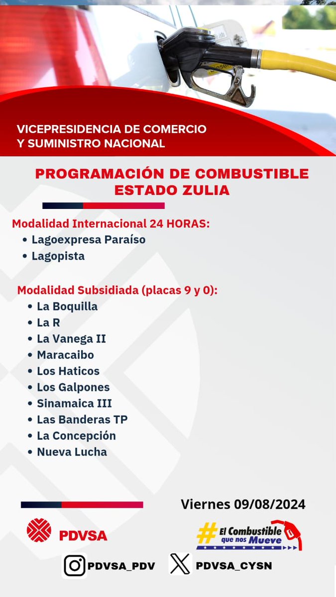 PDVSA Comercio y Suministro Nacional tweet media