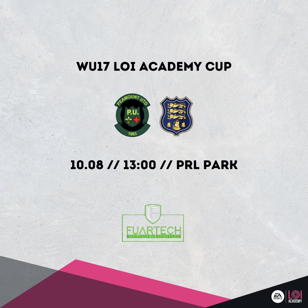 PeamountWomen's tweet image. Our LOI Academy U17 side are also in action tomorrow, with Waterford making the trip to PRL Park! 🤝🟢⚫️