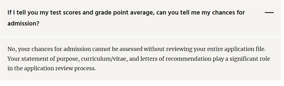 Many applicants overlook the importance of strong letters of recommendation in their applications. ‘To Whom It May Concern’ references are often ineffective. Take a look at this picture and my explanation below to understand why.

Applying for graduate school can be a daunting