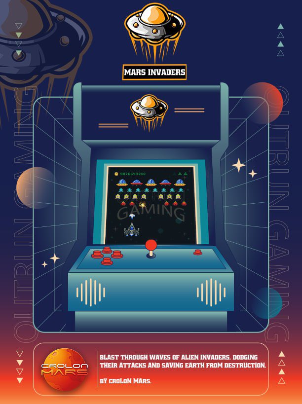 Strap on your space boots and prepare for an epic battle in the new game, Mars Raiders! 👽

Defend Mars, dodging enemy fire and collecting precious diamonds along the way. 💎

But that's not all, These diamonds aren't just for show – they're your ticket to unlocking incredible