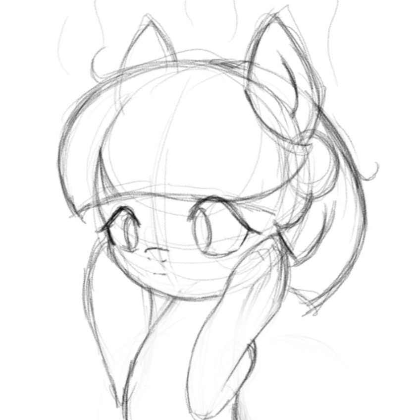 JDanuel_S's tweet photo. Before I can offer pony commissions, I need to make sure I still remember how to draw them. Came up with these quick sketches of Celestia and Coco Pommel last night as a test. #MLP #MyLittlePony https://t.co/cTv7qdDIDW