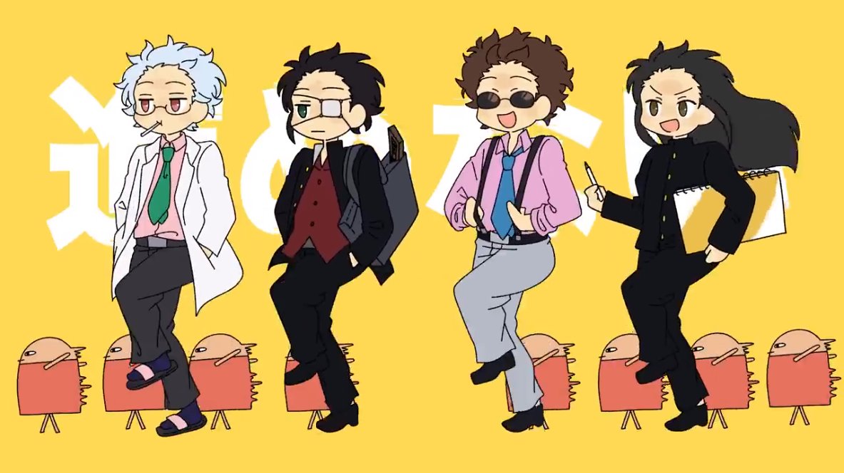 「▼2023年投稿の高誕動画はこちら▼ 【高誕】強風オールバック【描いてみた/声真」|古鳥ぴよ🐣🐥🐥🎍のイラスト