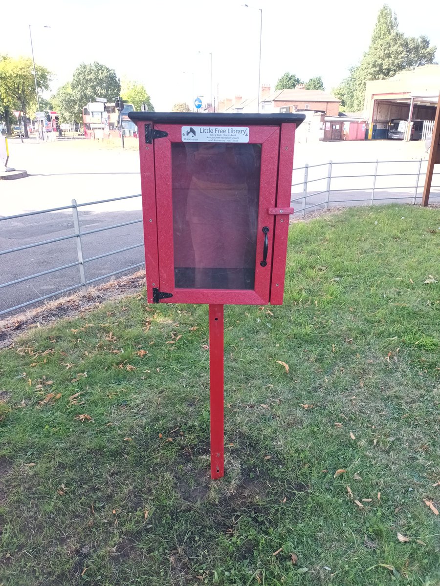 acocksgreenpark's tweet photo. At a time when @BhamCityCouncil is looking to close a number of its community libraries, volunteers @acocksgreenpark have installed a @LtlFreeLibrary with children's books - 'take a book, leave a book' @deborahharries @rogerbhx @adriankimberlin @LoveKittyPink https://t.co/IWlJ1oSUM5
