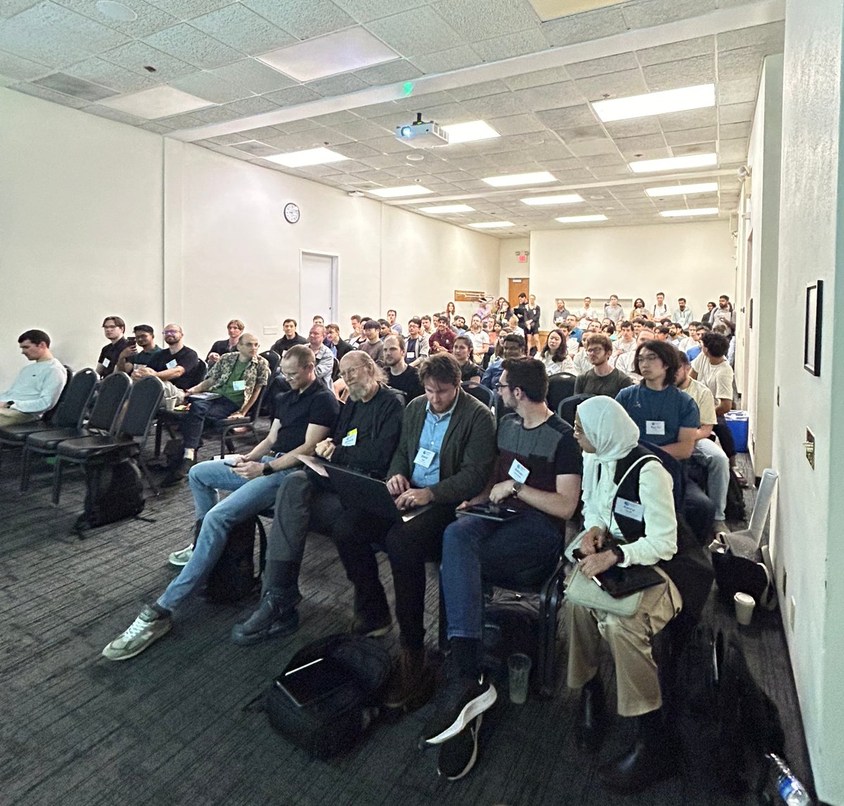 Prabhat Nagarajan (@prabhatmn) on Twitter photo Massive turnout for our speakers at the <a href="/RLFrameWorkshop/">Finding The Frame Workshop</a>! Many people excited about the conceptual foundations of RL. Be sure to check out our panel discussion at 10:40 AM at Room 168. #RLC2024 Massive turnout for our speakers at the <a href="/RLFrameWorkshop/">Finding The Frame Workshop</a>! Many people excited about the conceptual foundations of RL. Be sure to check out our panel discussion at 10:40 AM at Room 168. #RLC2024