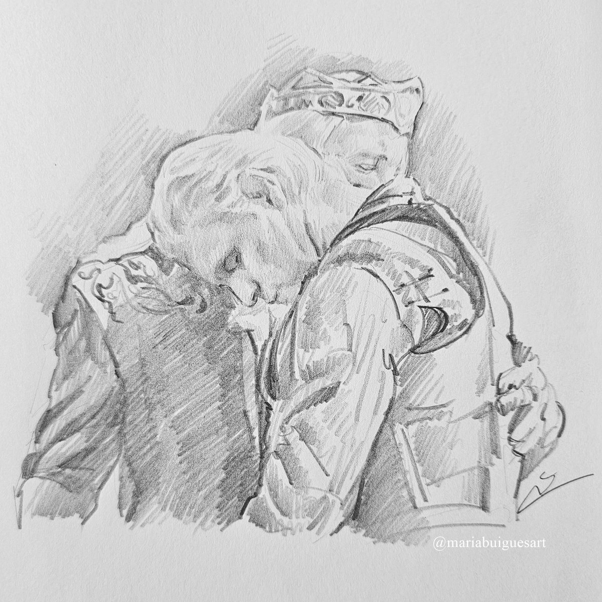 Actually crying about these two. I hope you like it❤️

#houseofthedragonseason2 #housetargaryen #houseofthedragon #daemon #daemontargaryen #viserystargaryen #aegontargaryen #rhaenyra #rhaenystargaryen #hotd #got #fanart #pemcildrawing