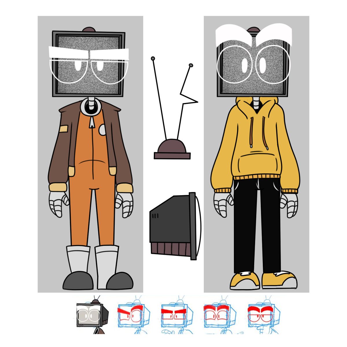 NautTv's tweet photo. Tuve que hacer esto, para una comision, pero siento que algunos aqui apreciarian que lo publicara so... referencias del tv oficiales. https://t.co/MWoEKYru6U
