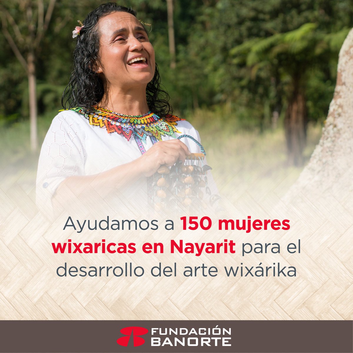GFBanorte_mx's tweet photo. Los pueblos indígenas son herederos de una gran diversidad lingüística y cultural. En #FundaciónBanorte nos comprometemos a preservar sus costumbres, tradiciones y contribuimos para mejorar su calidad de vida. Hoy 9 de agosto, conmemoramos el día internacional de los #PueblosIndígenas 🤝📷💚